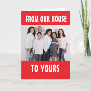 CUSTOM CHRISTMAS FOTO GREETCARD KARTE