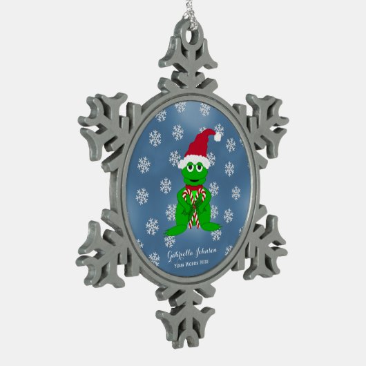 Custom Christmas Frog Ornament (Links)