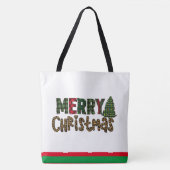 Custom Christmas Geschenk | Decked Christmas Tree Tasche (Vorderseite)