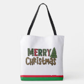 Custom Christmas Geschenk | Decked Christmas Tree Tasche (Rückseite)