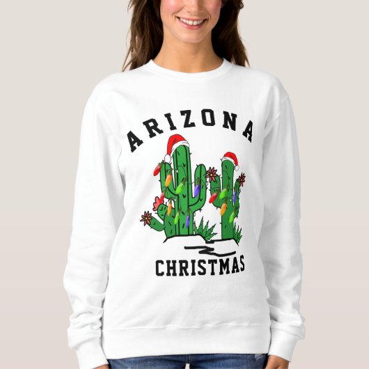 Custom Christmas Geschenk Phoenix Arizona Weihnach Sweatshirt (Vorderseite)