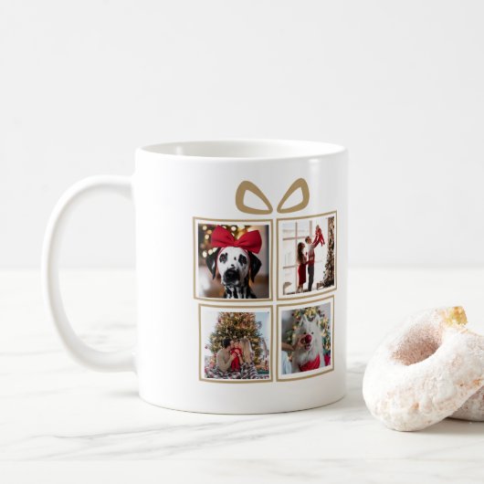 Custom Christmas Gift Box Design Kaffeetasse (Mit Donut)
