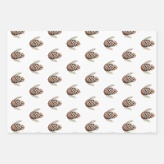 Custom Christmas Greetings Geschenkpapier Set (Vorderseite 2)