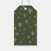 Custom Christmas Grußmarken Geschenkanhänger (Rückseite)