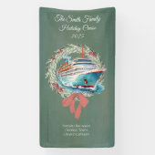 Custom Christmas Holiday Cruise Banner (Vertikal)