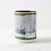 CUSTOM CHRISTMAS KAFFEE TASSE MIT FOTO (Mittel)