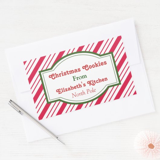 Custom Christmas Kitchen Stickers (Umschlag)
