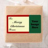 Custom Christmas Large Gift Label (Insitu)