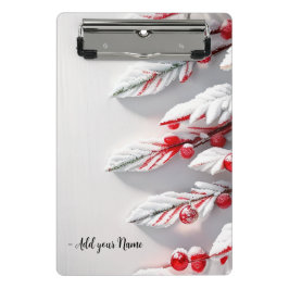 Custom Christmas Mini Klemmbrett