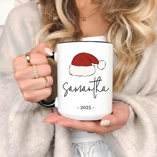 Custom Christmas Mug for Friends or Coworkers Tasse