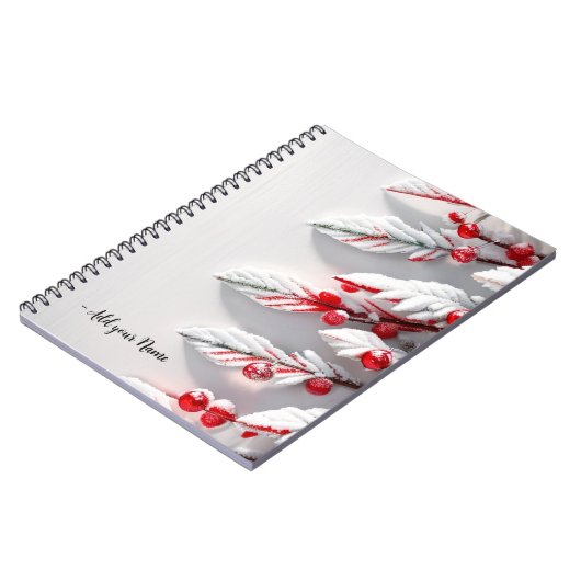 Custom Christmas Notizblock (Linke Seite)