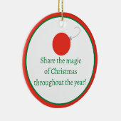 Custom Christmas Ornament (Rechts)