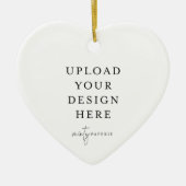 Custom Christmas Ornament - Upload your Photo (Vorne)