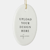 Custom Christmas Ornament - Upload your Photo (Rechts)