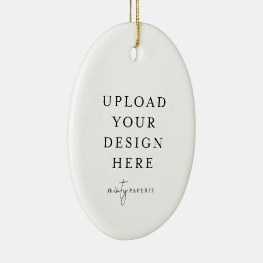 Custom Christmas Ornament - Upload your Photo (Rechts)