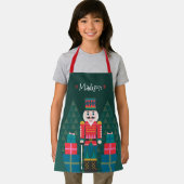 Custom Christmas Personalisiert Geometric Nutcrack Schürze (Insitu)