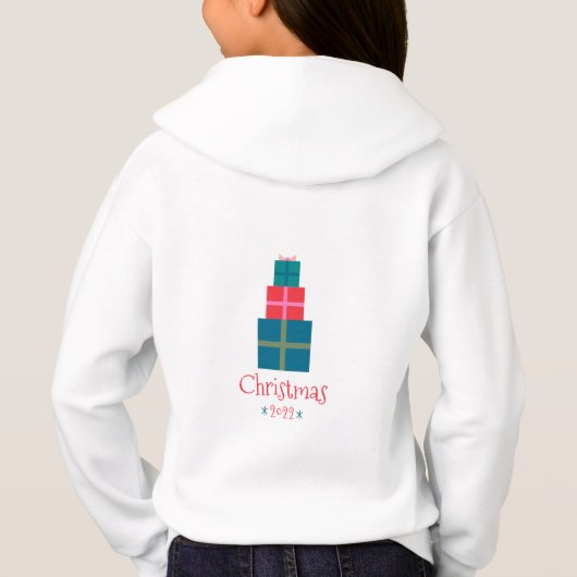 Custom Christmas Personalisiert Nutcracker Hoodie (Rückseite)