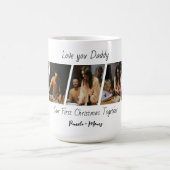 Custom Christmas Photo Coffee Mug Kaffeetasse (Mittel)