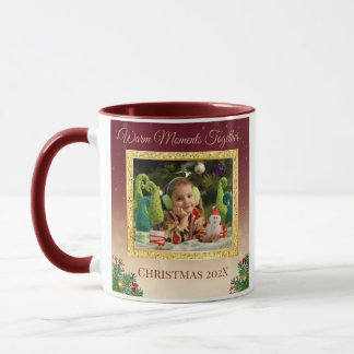 Custom Christmas Photo Mug Tasse