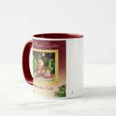 Custom Christmas Photo Mug Tasse (Vorderseite Links)