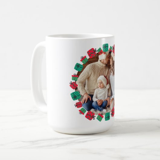 Custom Christmas presents Kaffeetasse (Vorderseite Links)
