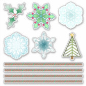 Custom Christmas Stickers #2 Aufkleber (Vorderseite)