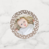 Custom Christmas Table Custom Foto Confetti Konfetti (Klein Vorderseite)