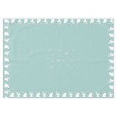 Custom Christmas Tableclout Tischdecke (Vorderseite (Horizontal))