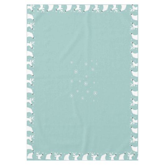 Custom Christmas Tableclout Tischdecke (Vorderseite)