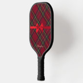 Custom Christmas Tartan Plaid Pickleball Schläger (Links)