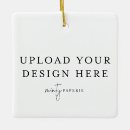 Custom Christmas Tree Ornament - Upload your Photo
