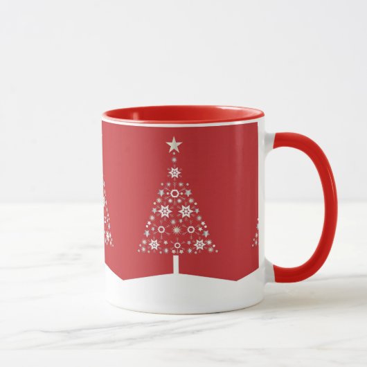 Custom Christmas Tree Tasse (Rechts)