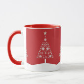 Custom Christmas Tree Tasse (Links)