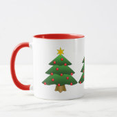 Custom Christmas Tree Tasse (Links)