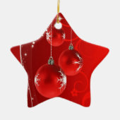 CUSTOM CHRISTMAS TREM KERAMIKORNAMENT (Vorne)