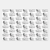 Custom Christmas Vintag Fantastische Weihnachtsfei Geschenkpapier Set (Vorderseite 2)