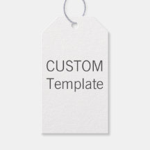 Custom Christmas WHITE Geschenk Tags GRAU (GRAU) W