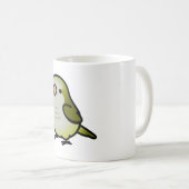 CUSTOM Chubby Dark Green Quaker Kaffeetasse (VorderseiteRechts)