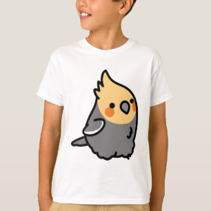 Custom Chubby Fuzzy Cockatiel T-Shirt