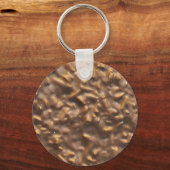 Custom Chunky Chocolate Custom Text Schlüsselanhänger (Rückseite)