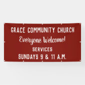 Custom Church Banner (Horizontal)