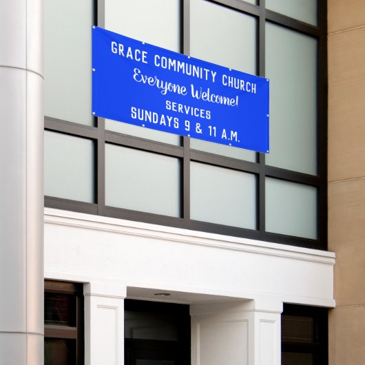 Custom Church Banner (Äußeres Gebäude)