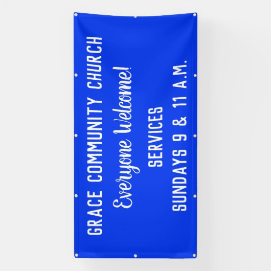 Custom Church Banner (Vertikal)