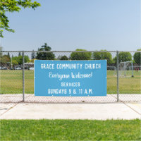 Custom Church Banner