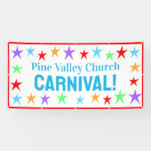 Custom Church Carnival Banner (Horizontal)