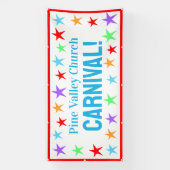 Custom Church Carnival Banner (Vertikal)