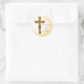 Custom Church Event Runder Aufkleber (Tasche)