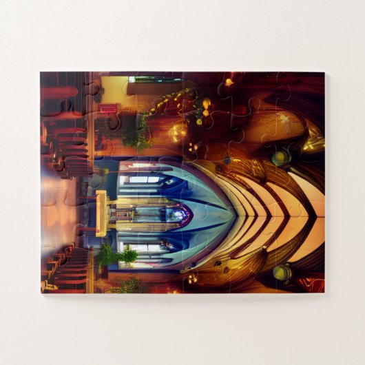 Custom Church Fantasy Art 01 Jigsaw Puzzle (Horizontal)