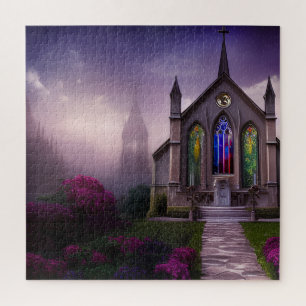Custom Church Fantasy Art 03 Puzzle