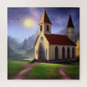 Custom Church Fantasy Art 04 Jigsaw Puzzle (Vertikal)